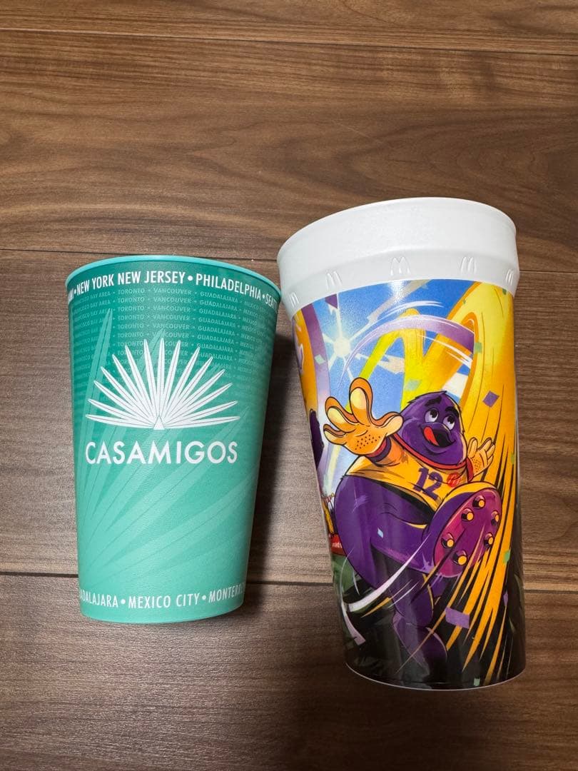 World Cup マクドナルド CASAMIGOS カップ 2個セット — image 2