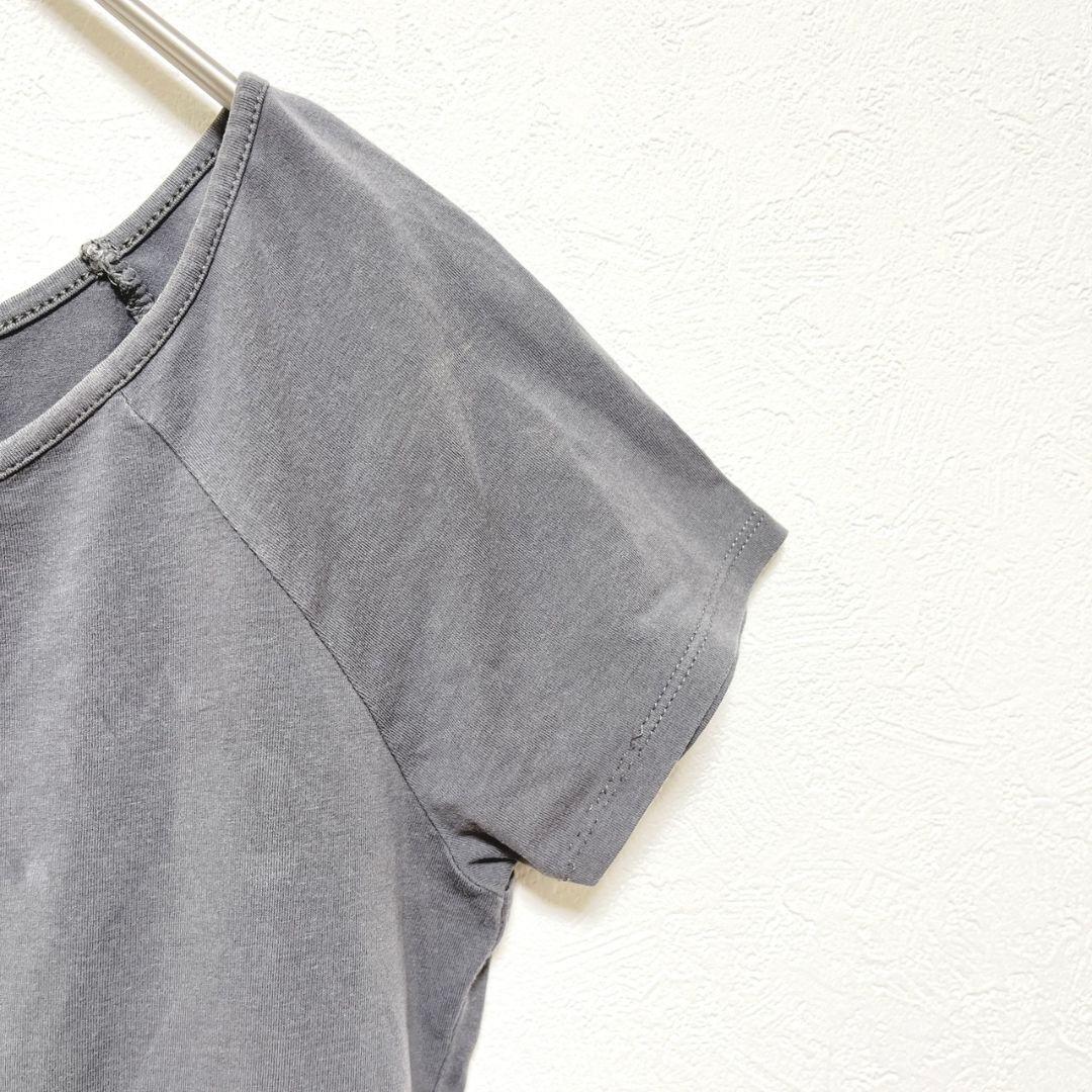 バナナリパブリック　半袖Ｔシャツ　S　グレー　クルーネック　柔らか　無地　954 — image 5