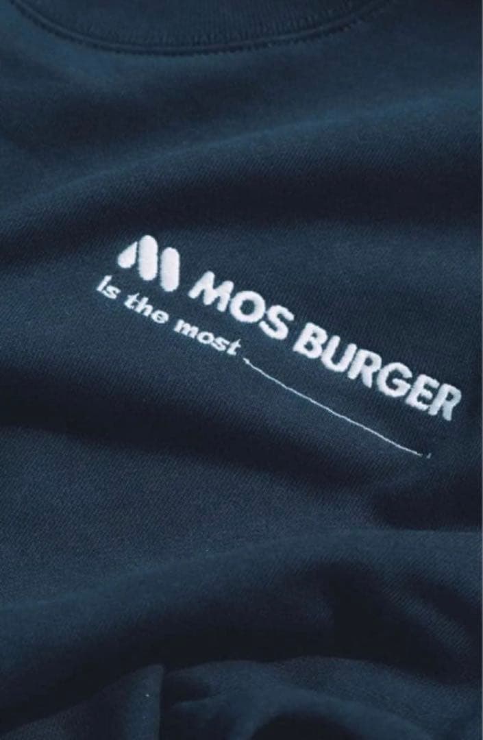 平野紗季子 モスバーガー スウェット ネイビー M — image 2