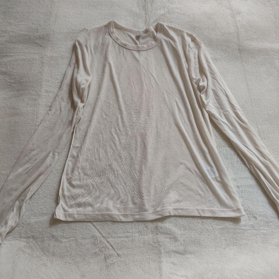 GU 長袖　シアートップス　 2枚セット Lサイズ — image 3