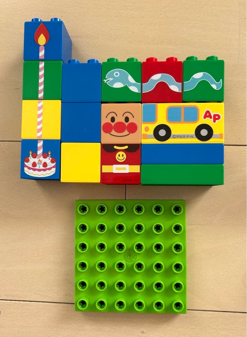 アンパンマンブロック15ピース、アンパンマンブロック人形11体セット — image 2