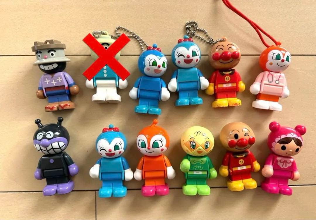 アンパンマンブロック15ピース、アンパンマンブロック人形11体セット — image 4