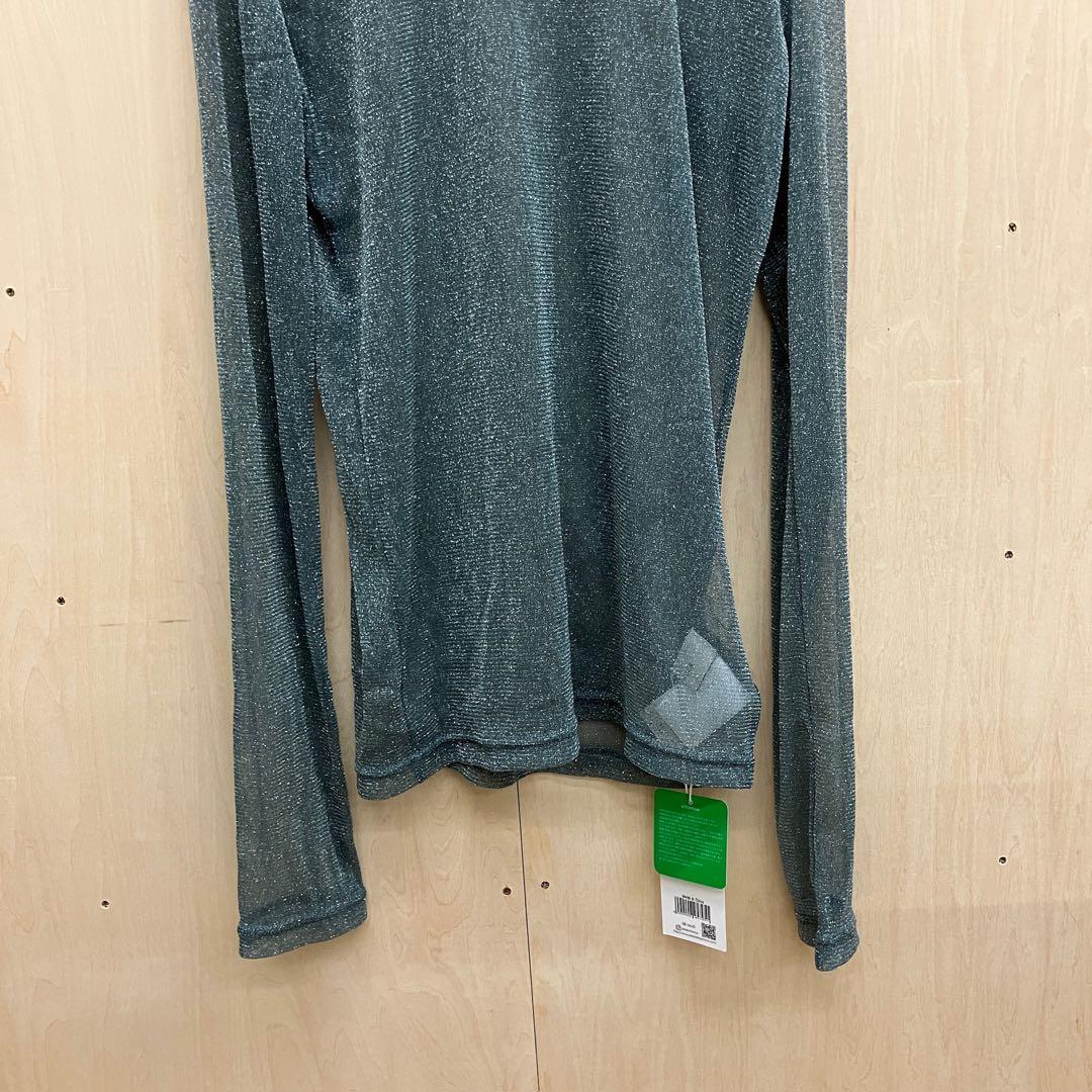 SELECT MOCA セレクトモカ ラメ シアー ロングスリーブ カットソー — image 4