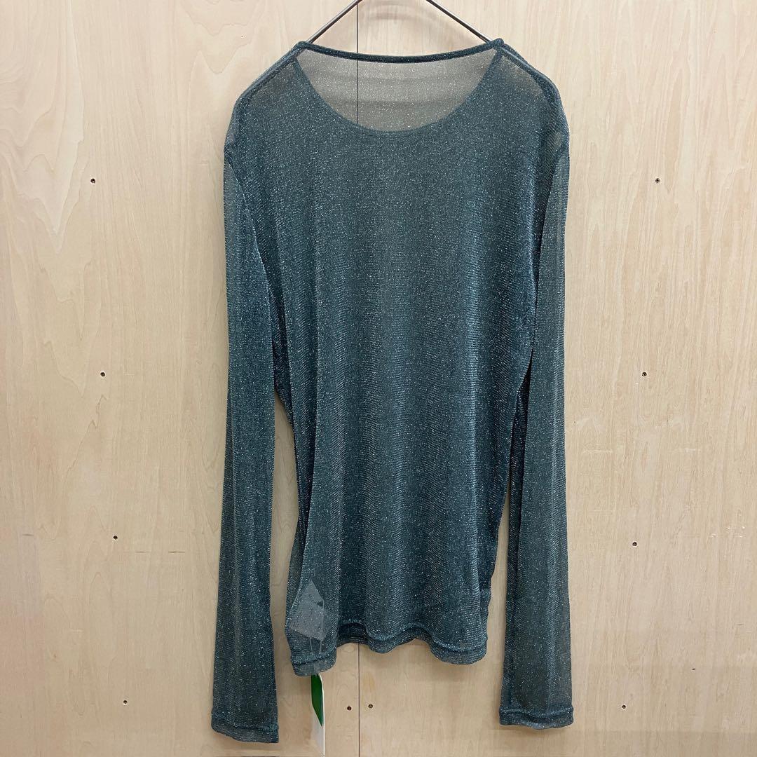 SELECT MOCA セレクトモカ ラメ シアー ロングスリーブ カットソー — image 5