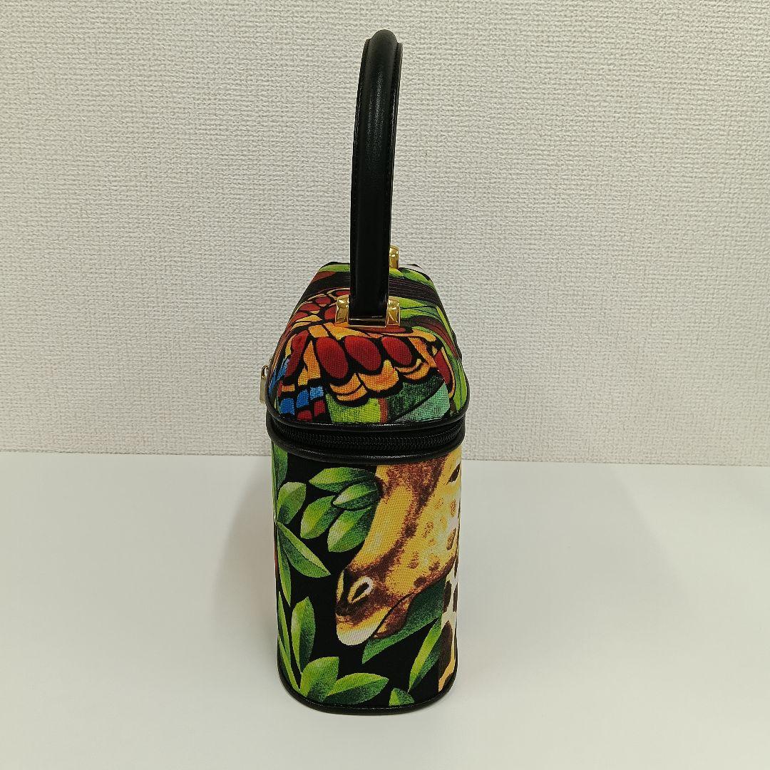 伊太利屋 アニマル柄 バニティバッグ ハンドバッグ レア — image 3