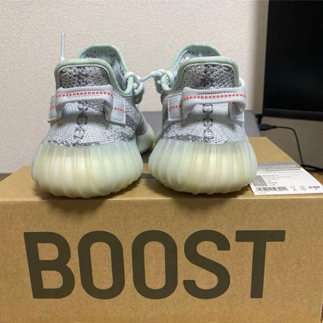 【美品】adidas YEEZY BOOST350 24cm BLUTIN正規品 — image 2