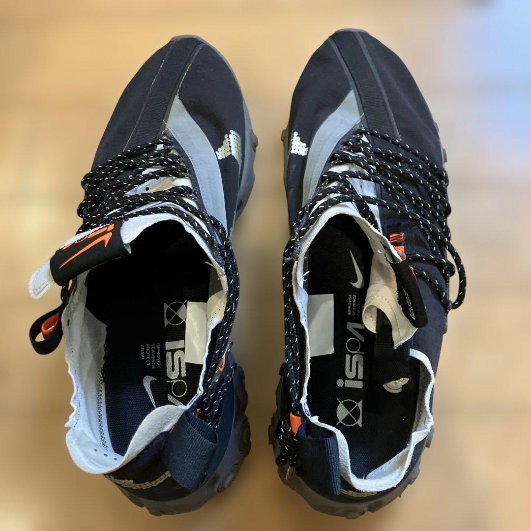 Nike ISPA React Runner Mid Black — image 3