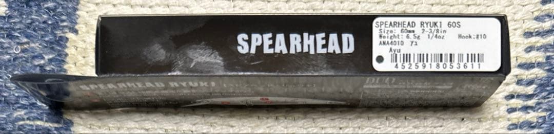 DUO　SPEARHEAD　RYUKI　60Ｓ　アユ — image 3
