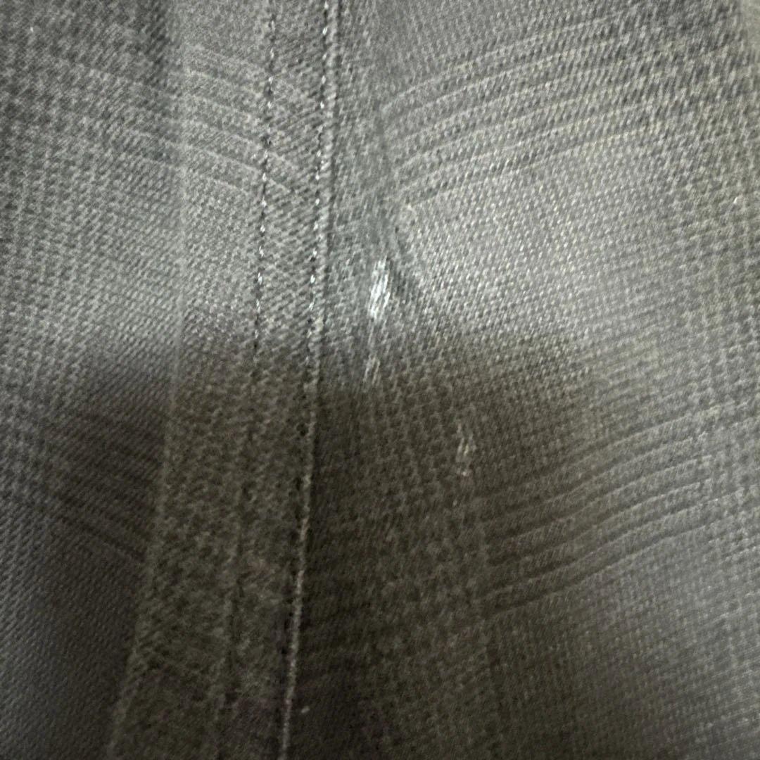 BURBERRYBLACKLABEチェックセンタープレスパンツ — image 4
