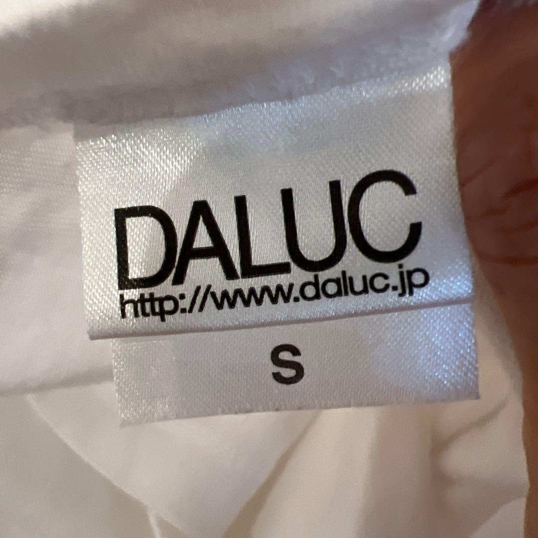 DALUC ハートプリント 半袖Tシャツ ホワイト Sサイズ — image 3
