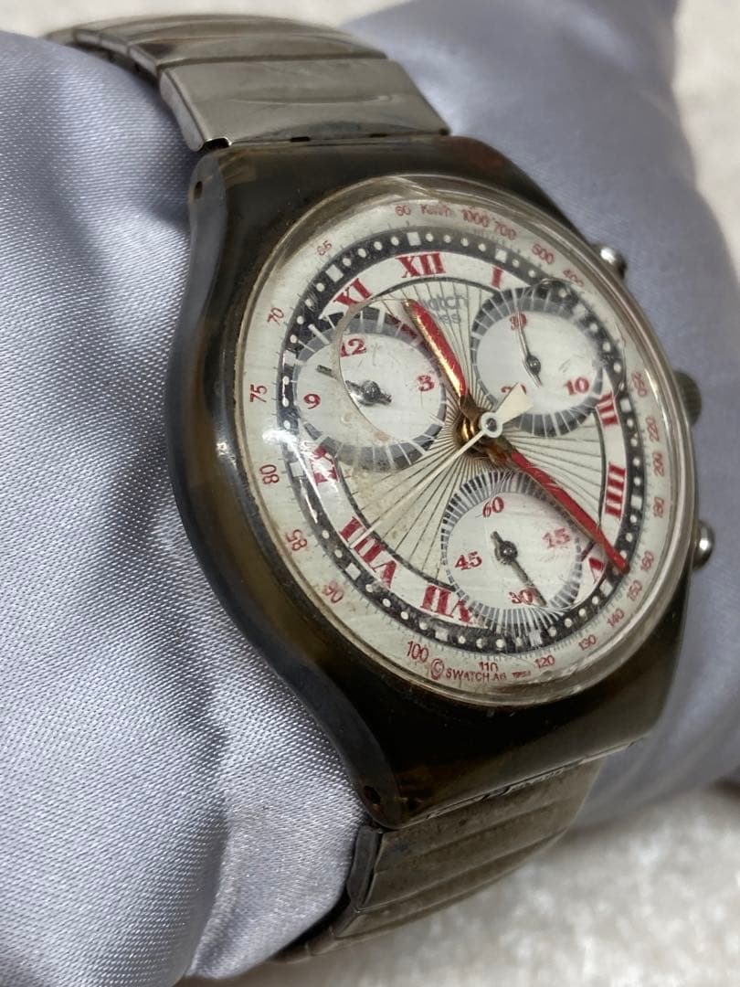 ヴィンテージ 90s swatch PLEASURE DOME クロノグラフ — image 2