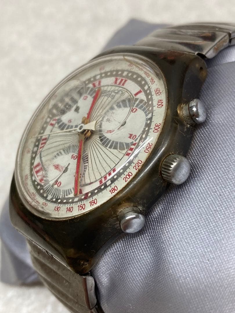 ヴィンテージ 90s swatch PLEASURE DOME クロノグラフ — image 3