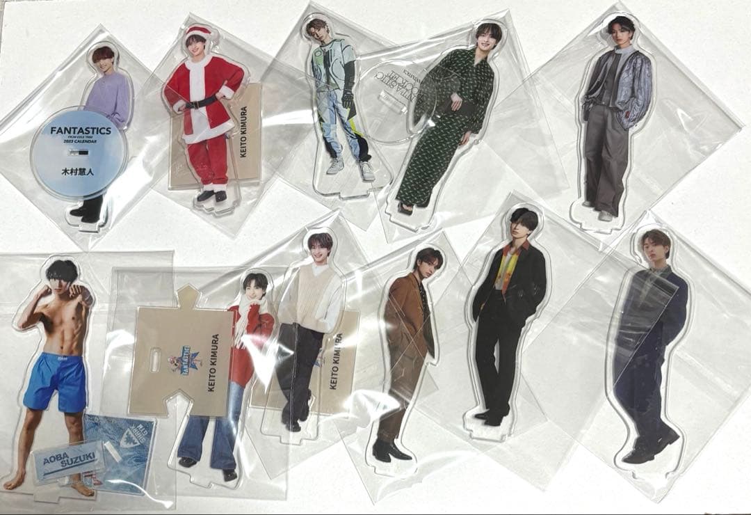 FANTASTICS 木村慧人 まとめ売り アクスタ ぬいぐるみ メンプロ — image 3