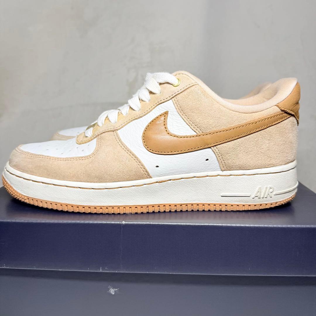 激レア極美品NikeAirForce1Lowベージュ ホワイトエアフォースワン — image 2