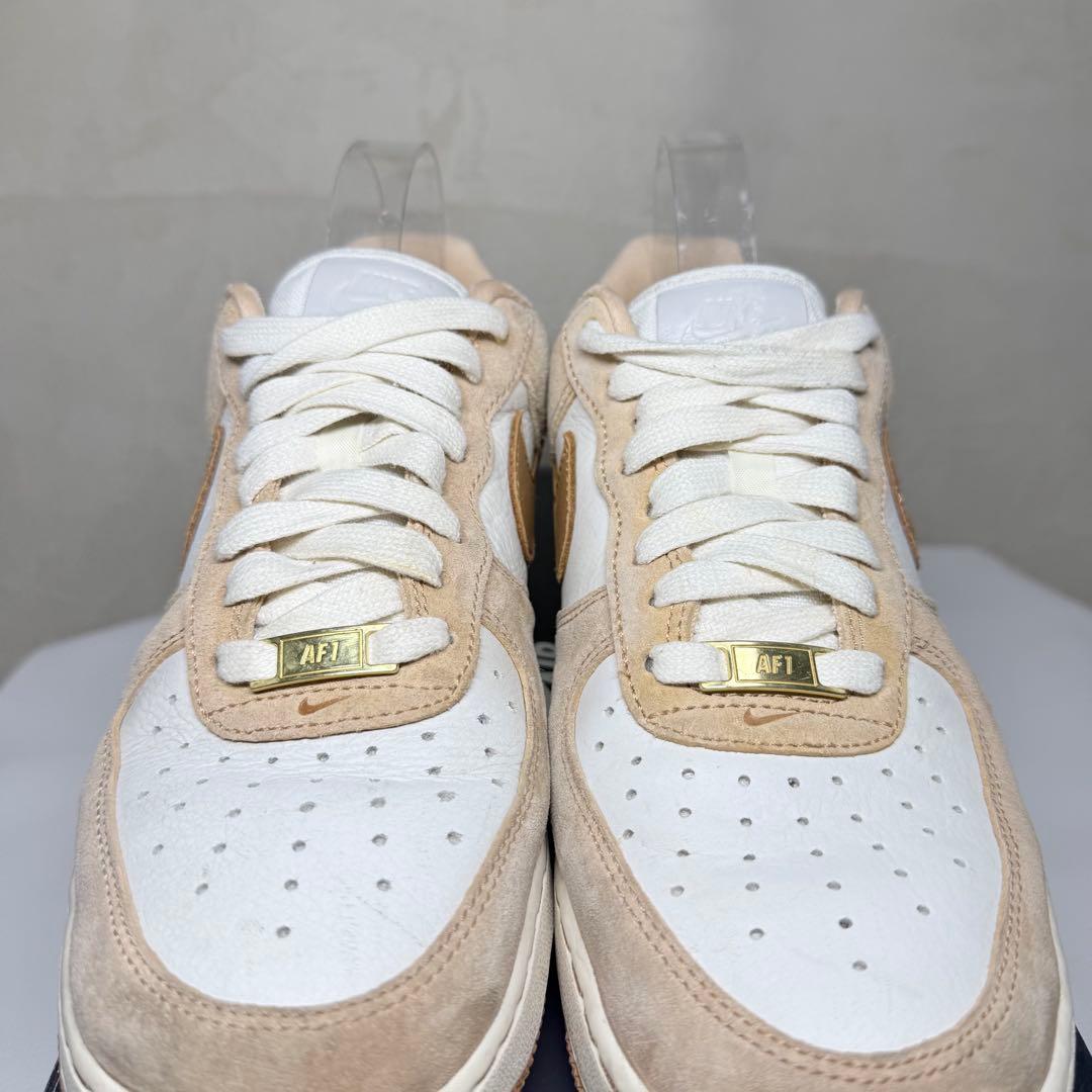 激レア極美品NikeAirForce1Lowベージュ ホワイトエアフォースワン — image 3