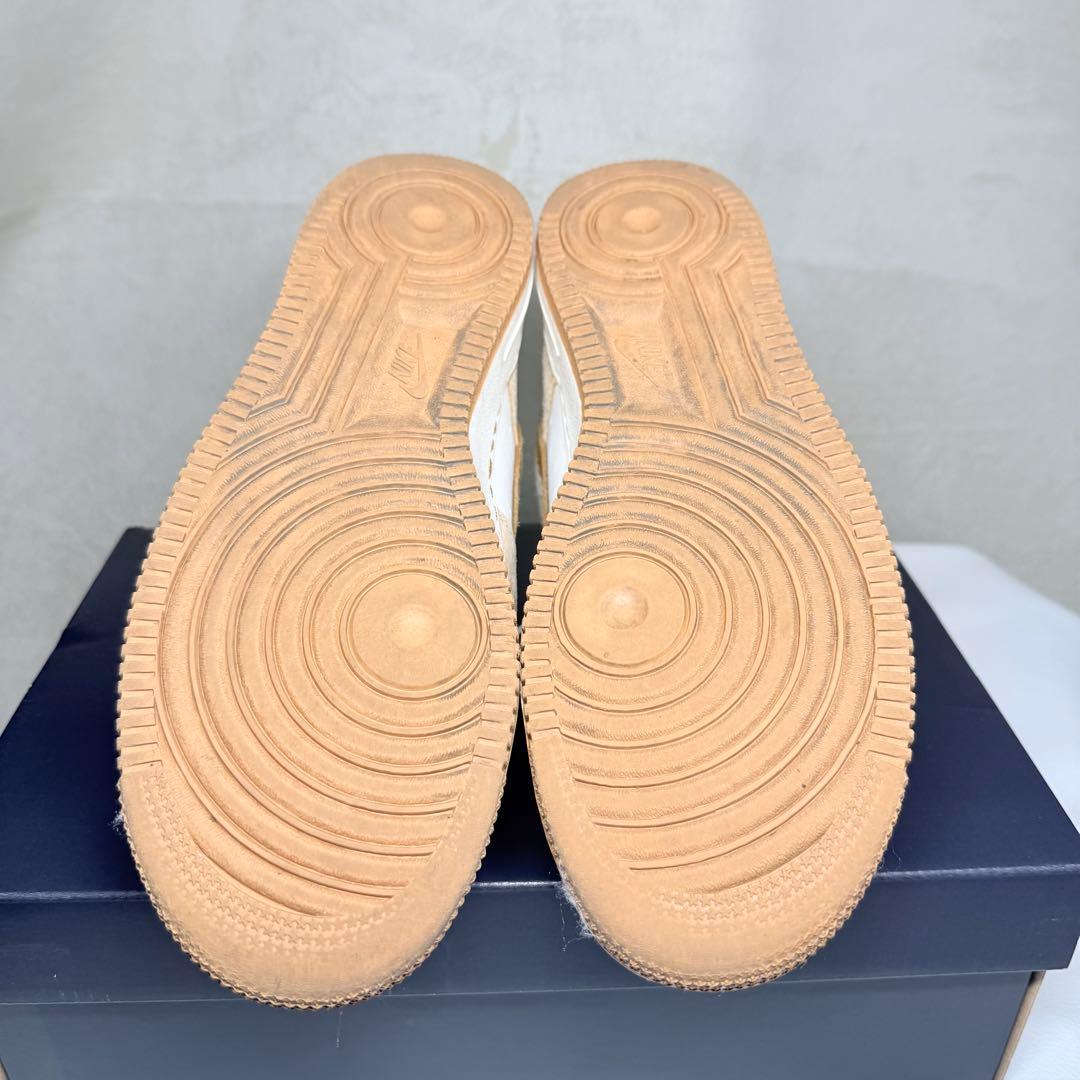 激レア極美品NikeAirForce1Lowベージュ ホワイトエアフォースワン — image 5