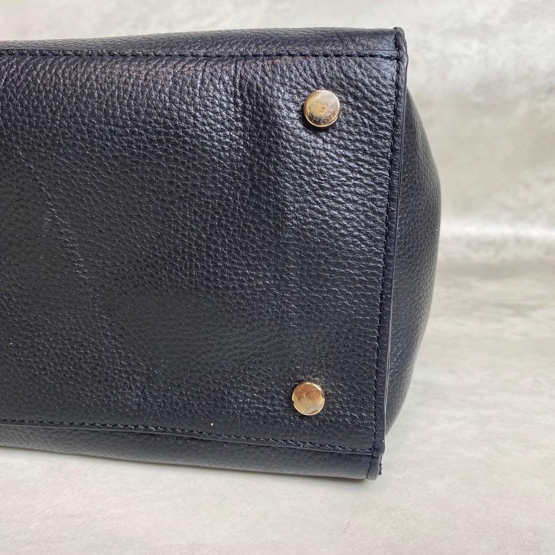 【美品】 COLE HAAN コールハーン 2way ハンドバッグ ブラック — image 3