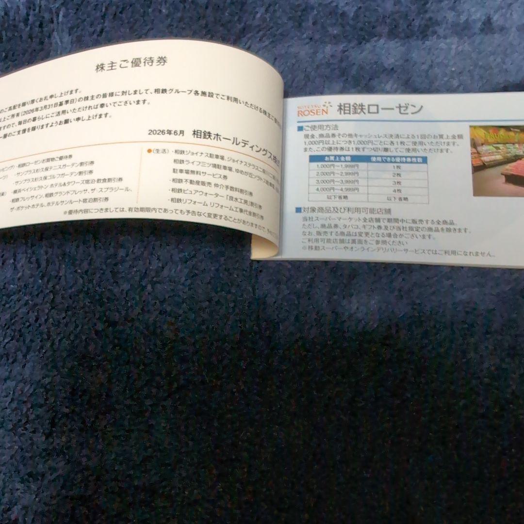 相鉄ホールディングス 株主ご優待券 — image 3