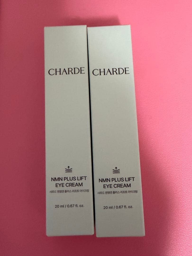 未開封 CHARDE シャルド EYE CREAM アイクリーム 2本 おまけ — image 2