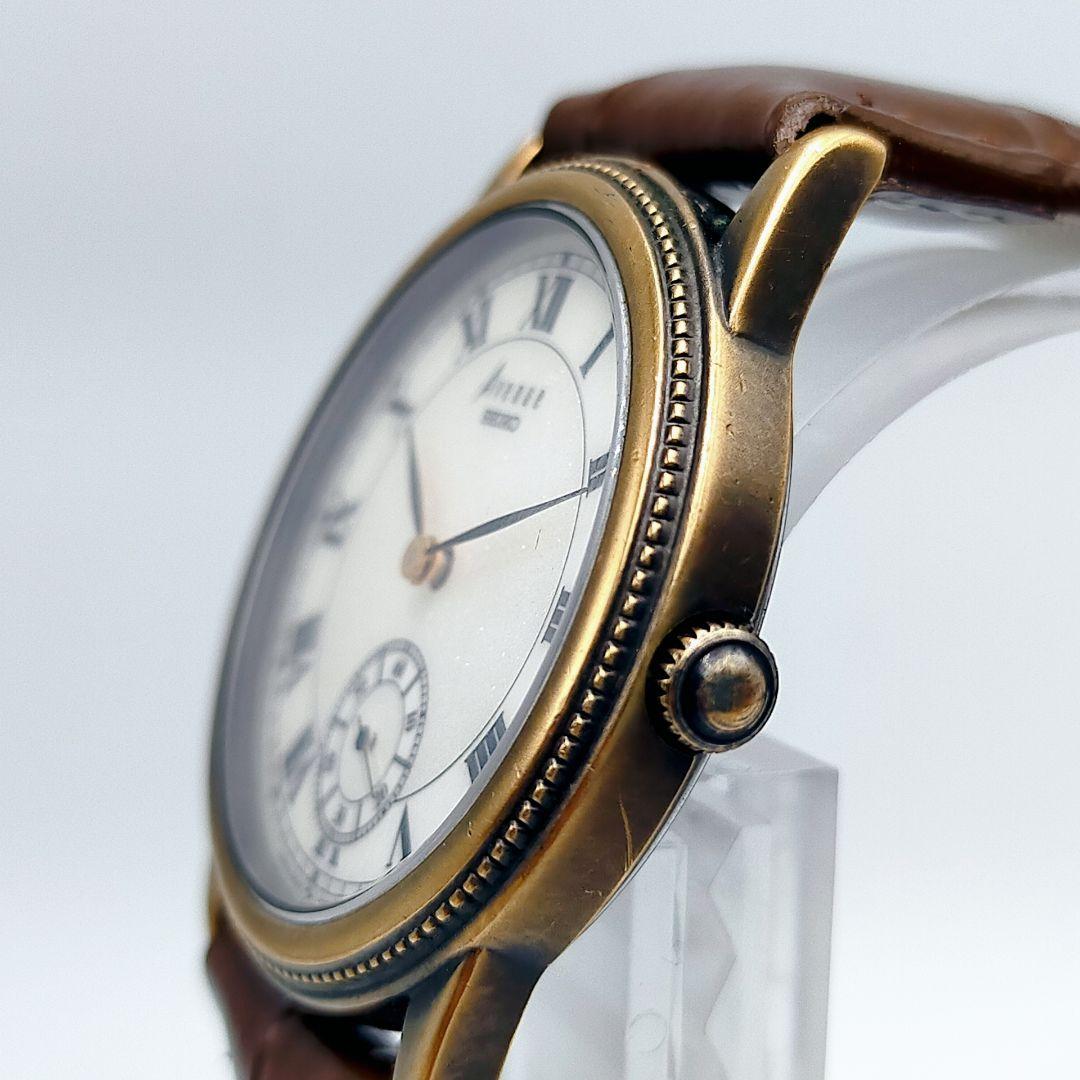 【美品・電池交換済】SEIKO Avenue スモールセコンド アンティーク調 — image 5