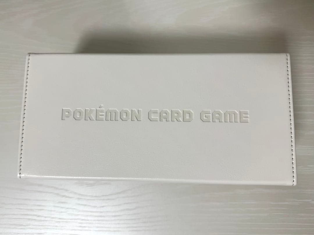 ポケモンカード ハイクラス ロング カードボックス ホワイト ほぼ未使用 — image 3