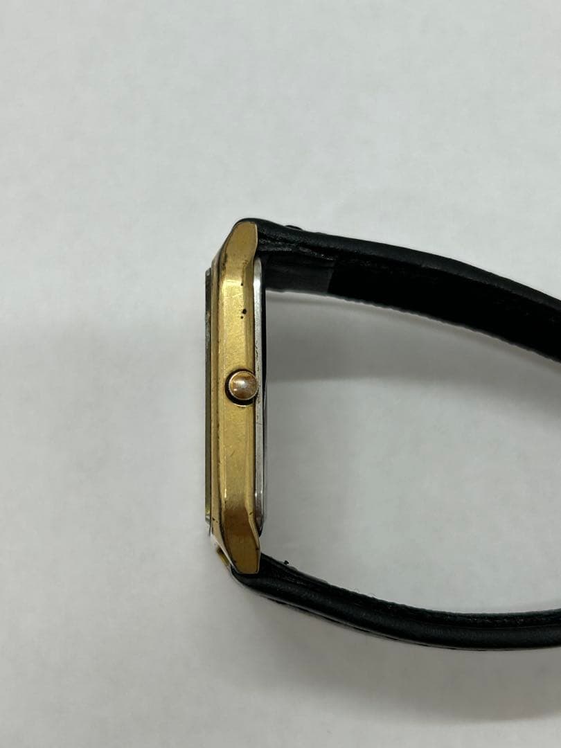 ORIENT スクエア型 ブラックダイヤル 時計 — image 5