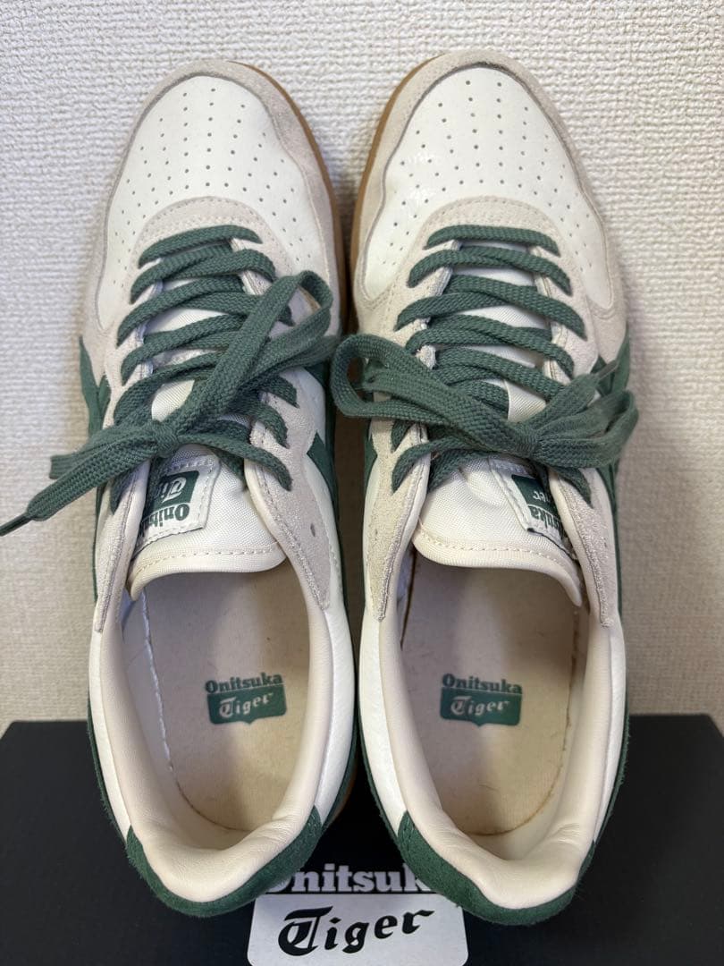 オニツカタイガーGSMクリーム／グリーン26.5cm OnitsukaTiger — image 5
