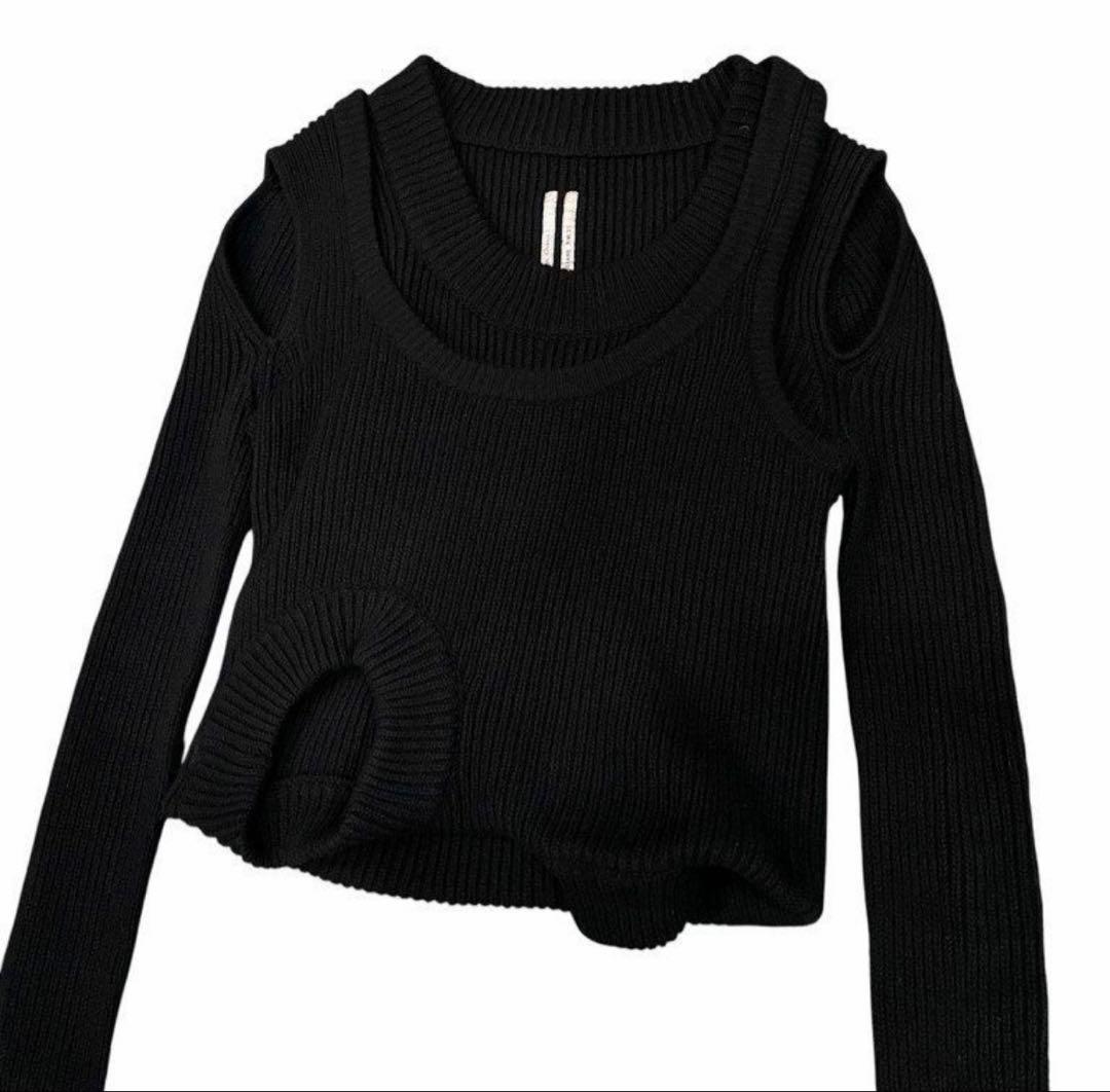 RickOwens21AWBANANADECONSTRUCTEDSWEATER — image 3