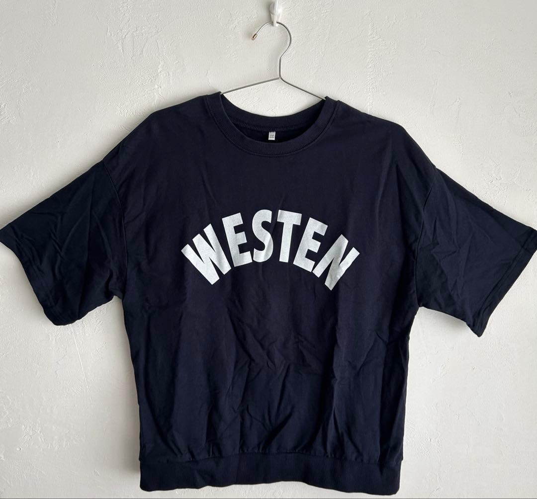 coca ロゴスウェットカットソー 半袖　ネイビー　onesize — image 3