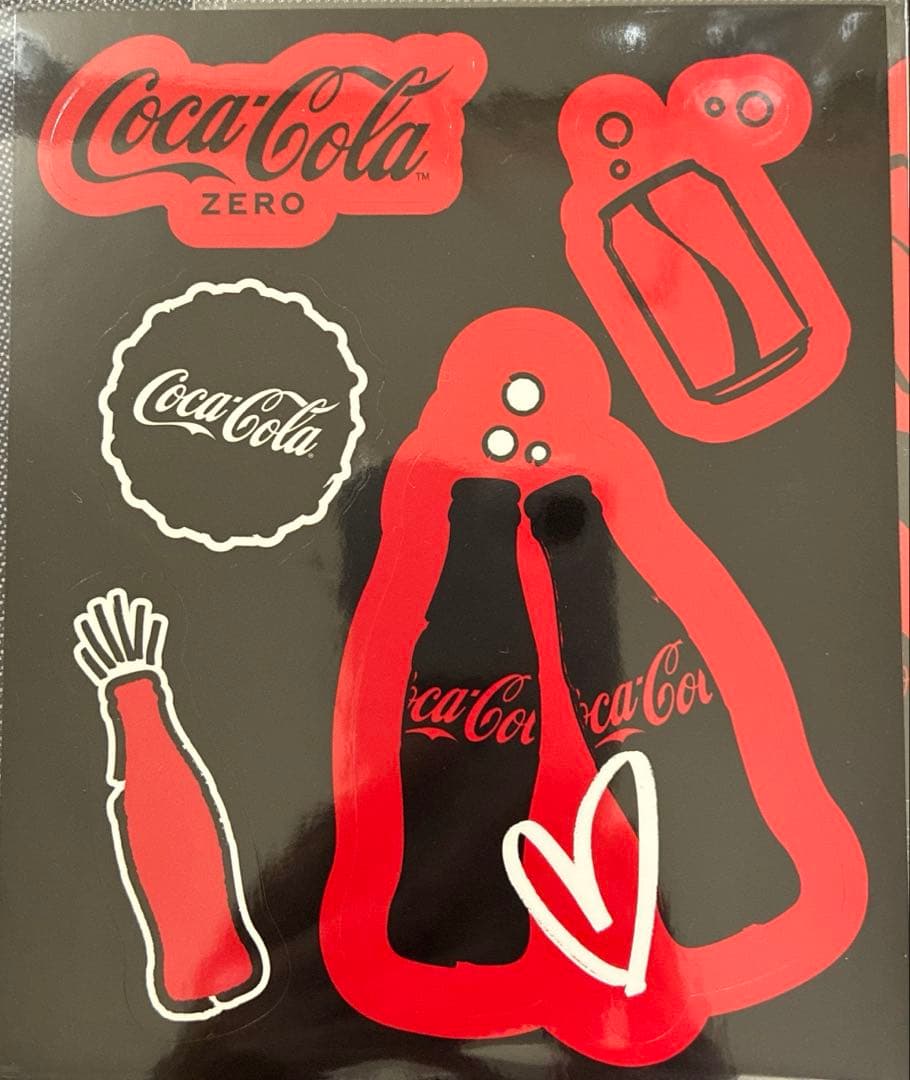未開封　キョロちゃん ホログラムシール　コカコーラ — image 2