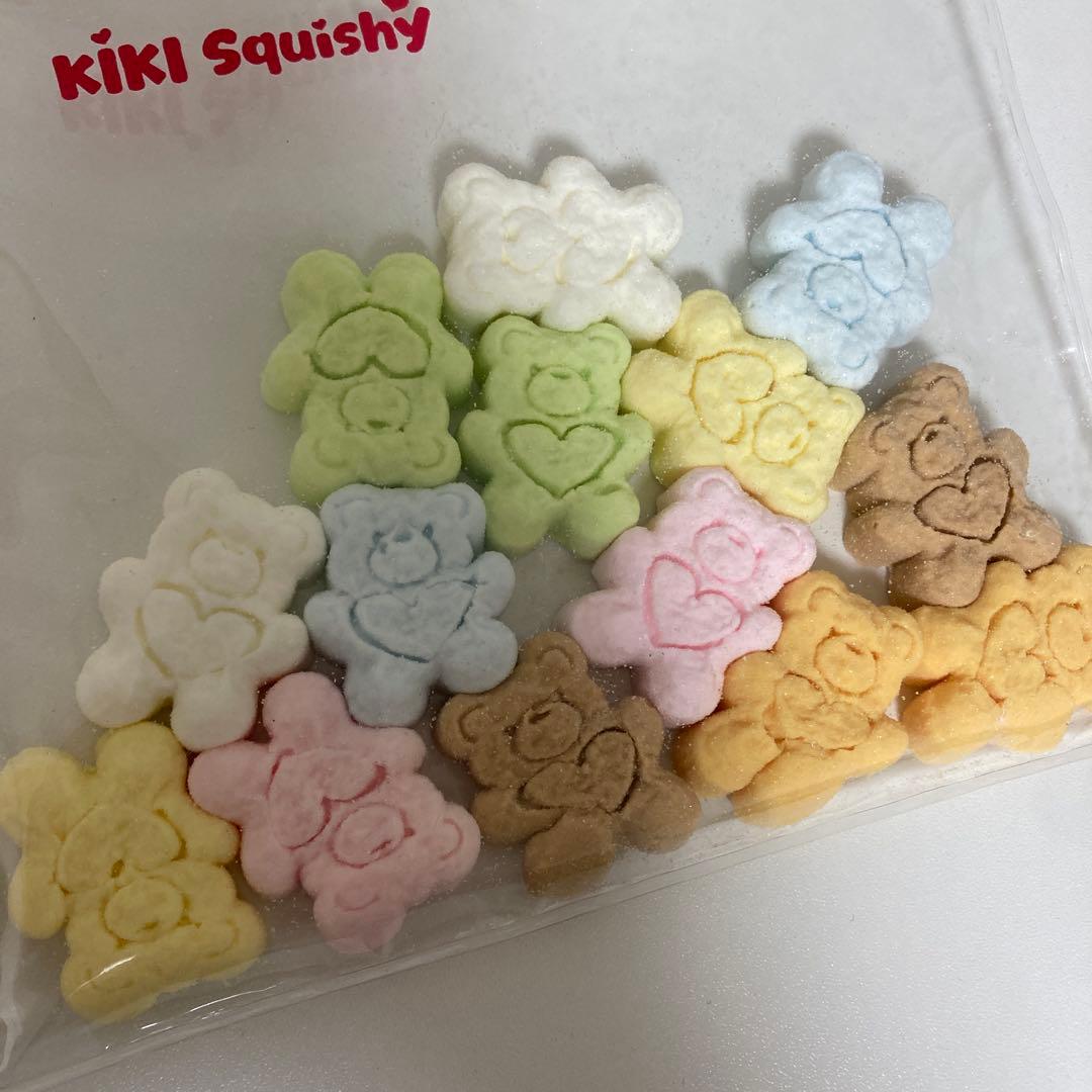 kikisquishy M くまクッキー集合　スクイーズ — image 2