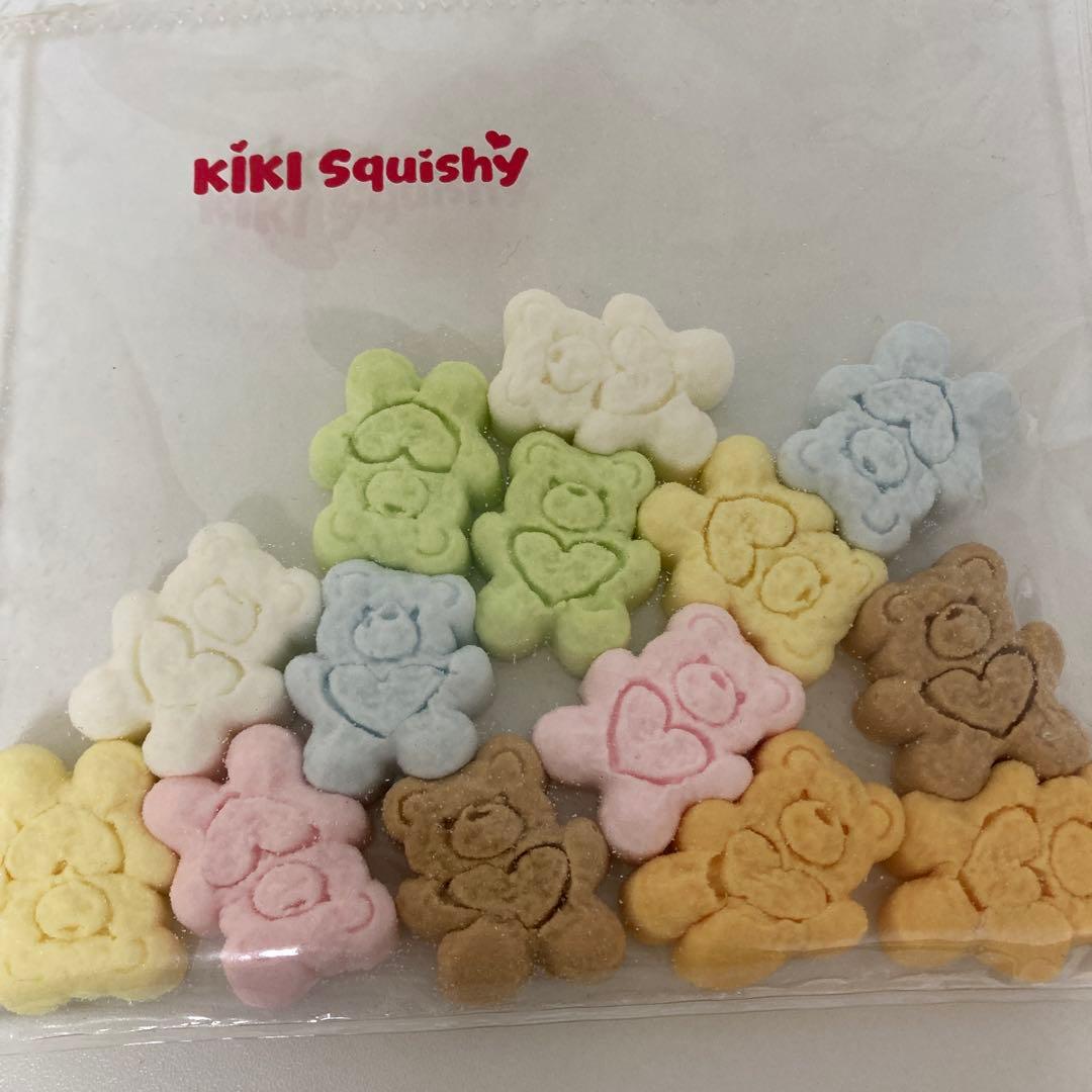kikisquishy M くまクッキー集合　スクイーズ — image 3