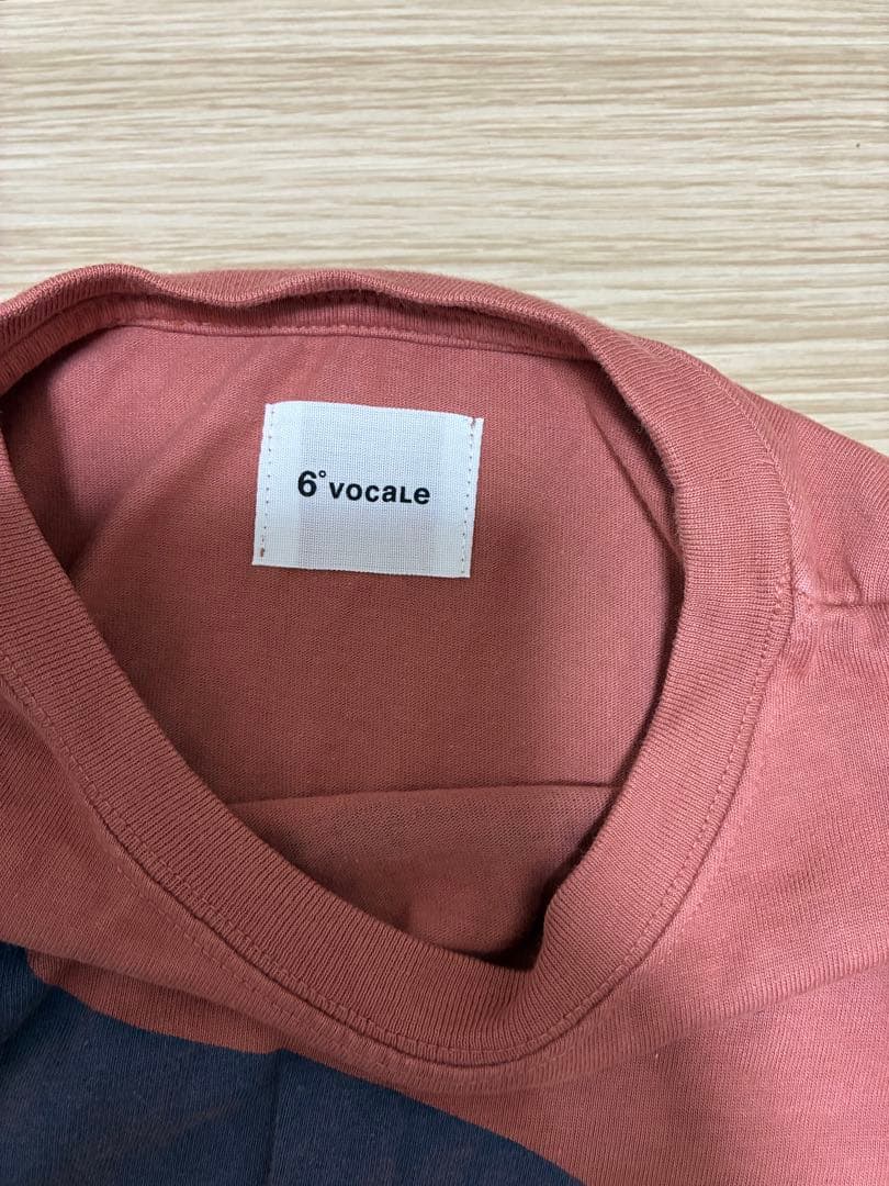 6°vocaLe Sロゴ Tシャツ ピンク — image 3