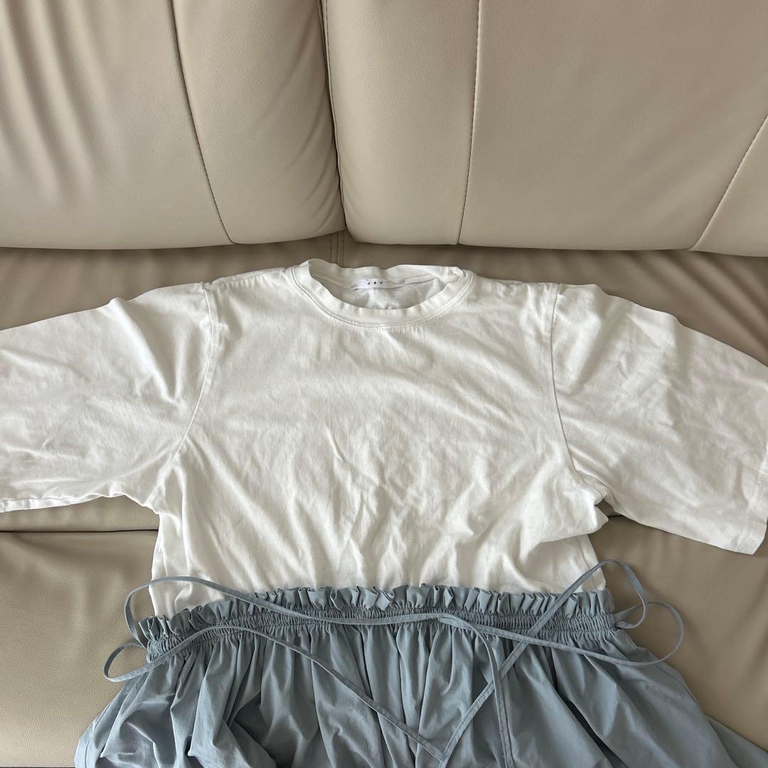 KBF 汗ジミ防止ペプラムドッキングTEE — image 4