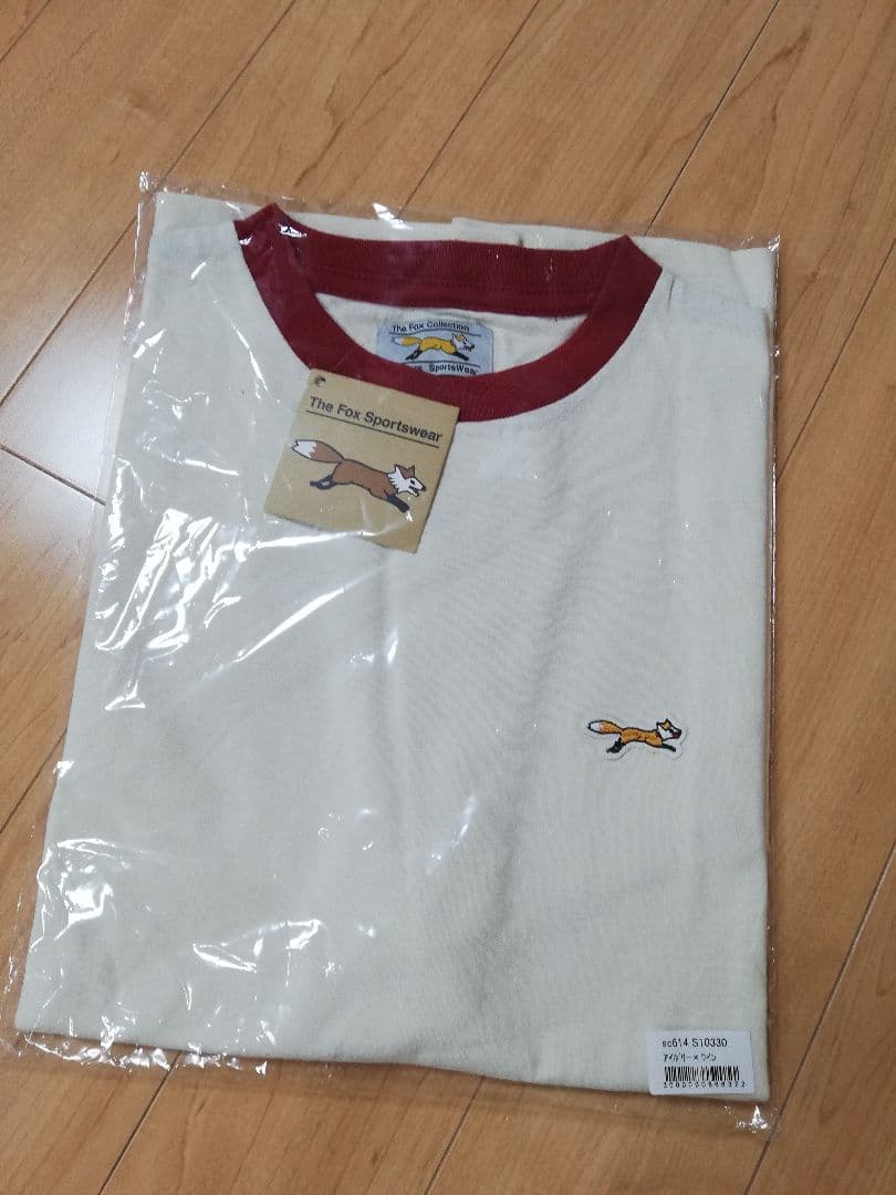 新品 ペニーズ THE FOX ロゴ ワッペン 刺繍 リンガー 半袖 Tシャツ2 — image 4