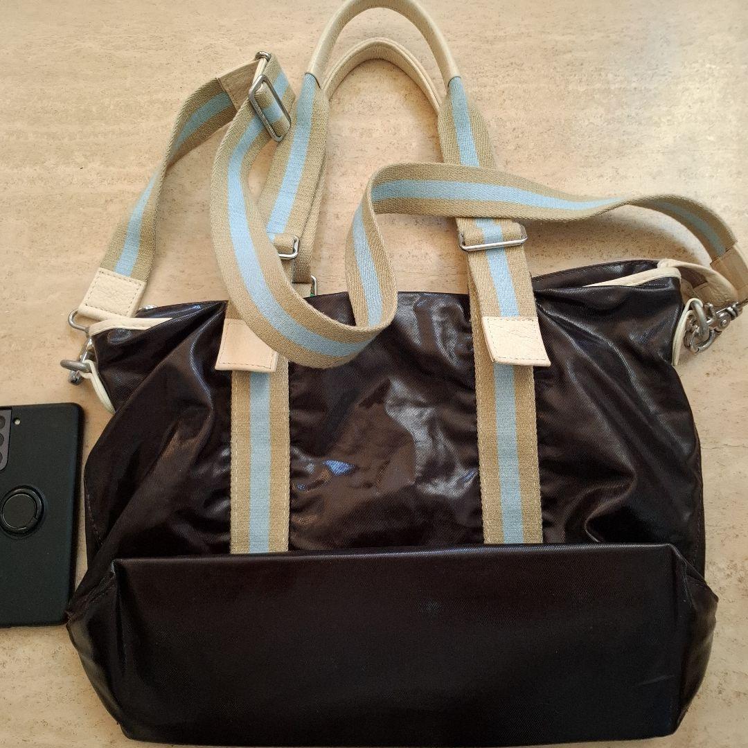 Orobianco 2WAY ショルダーバッグ ダークブラウン — image 2