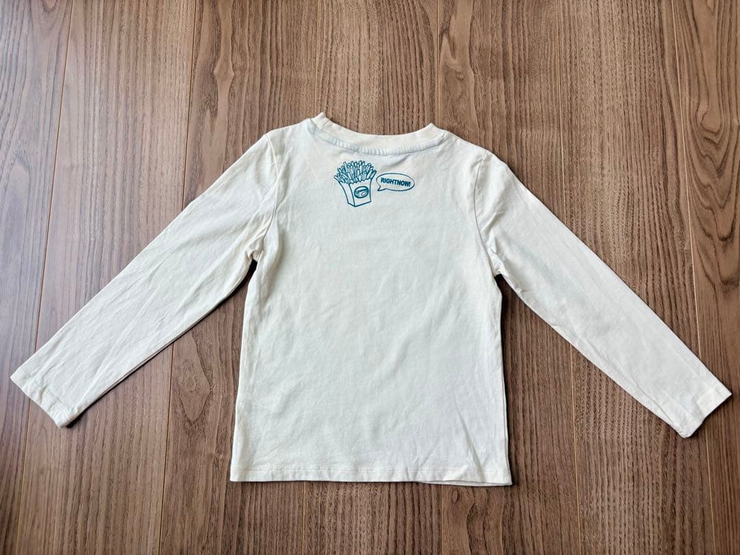 SHOO・LA・RUE ハンバーガー柄 長袖Tシャツ110cm — image 2