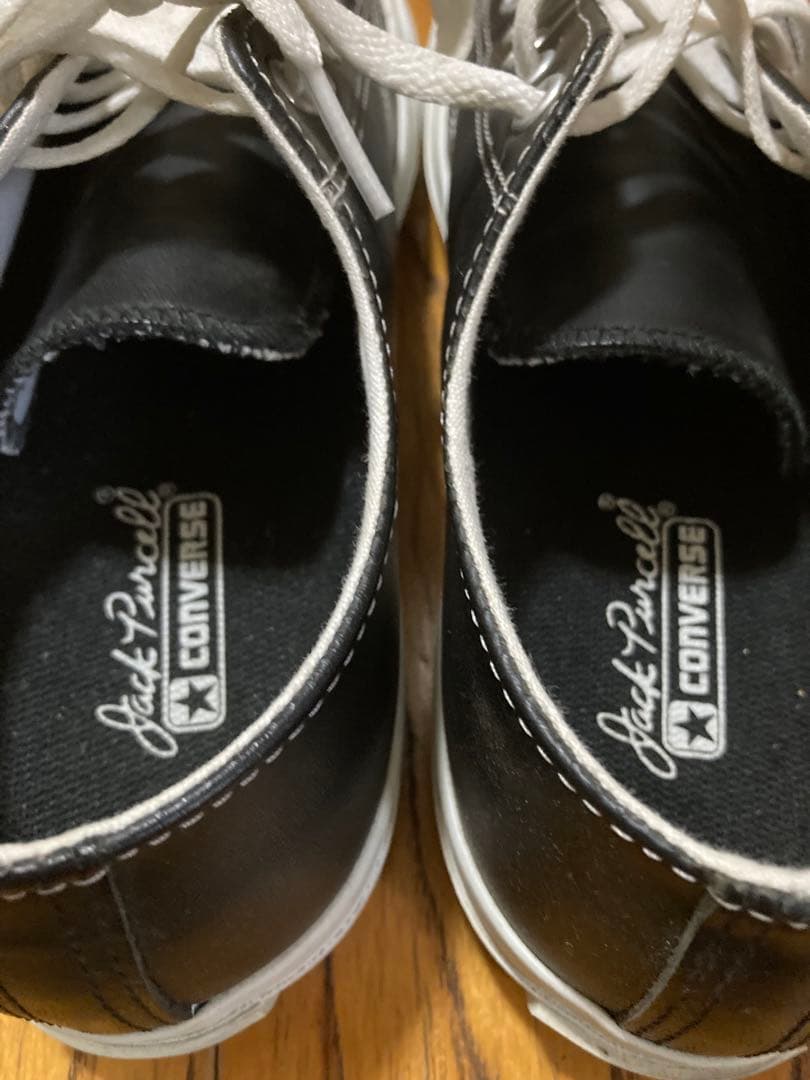 Converse Jack Purcell Black Leather — image 5