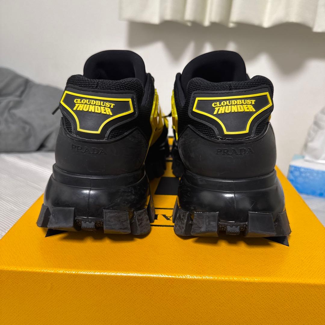 PRADA クラウドバーストサンダー 黒黄 希少 27cm — image 3