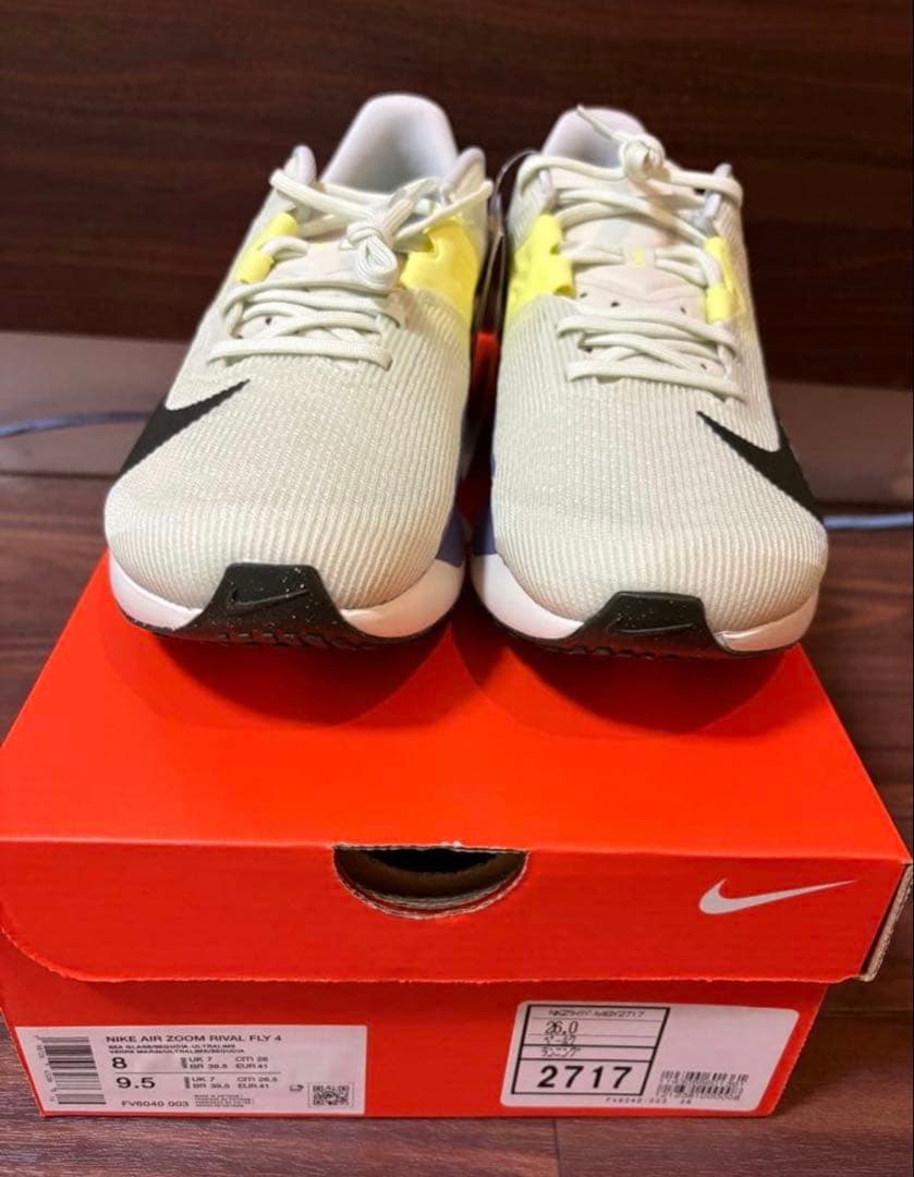 新品NIKE ナイキ シューズ　AIR ZOOM RIVALFLY4 26cm — image 3