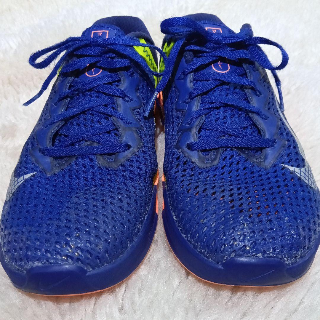 極美品NIKE METCON 6 メトコン　スニーカー ネイビー 26 .5cm — image 3
