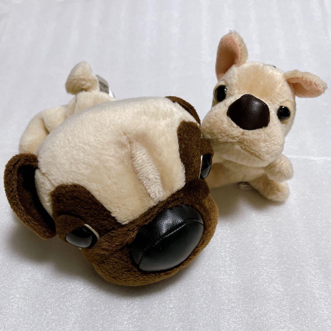 【レア】THE DOG ザドッグ 平成レトロぬいぐるみ フレンチブルドッグ パグ — image 2
