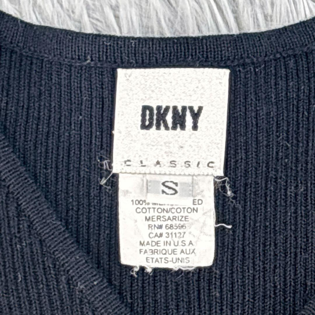 《DKNY》ダナキャランニューヨーク(S) ノースリーブワンピース ボーダー — image 2