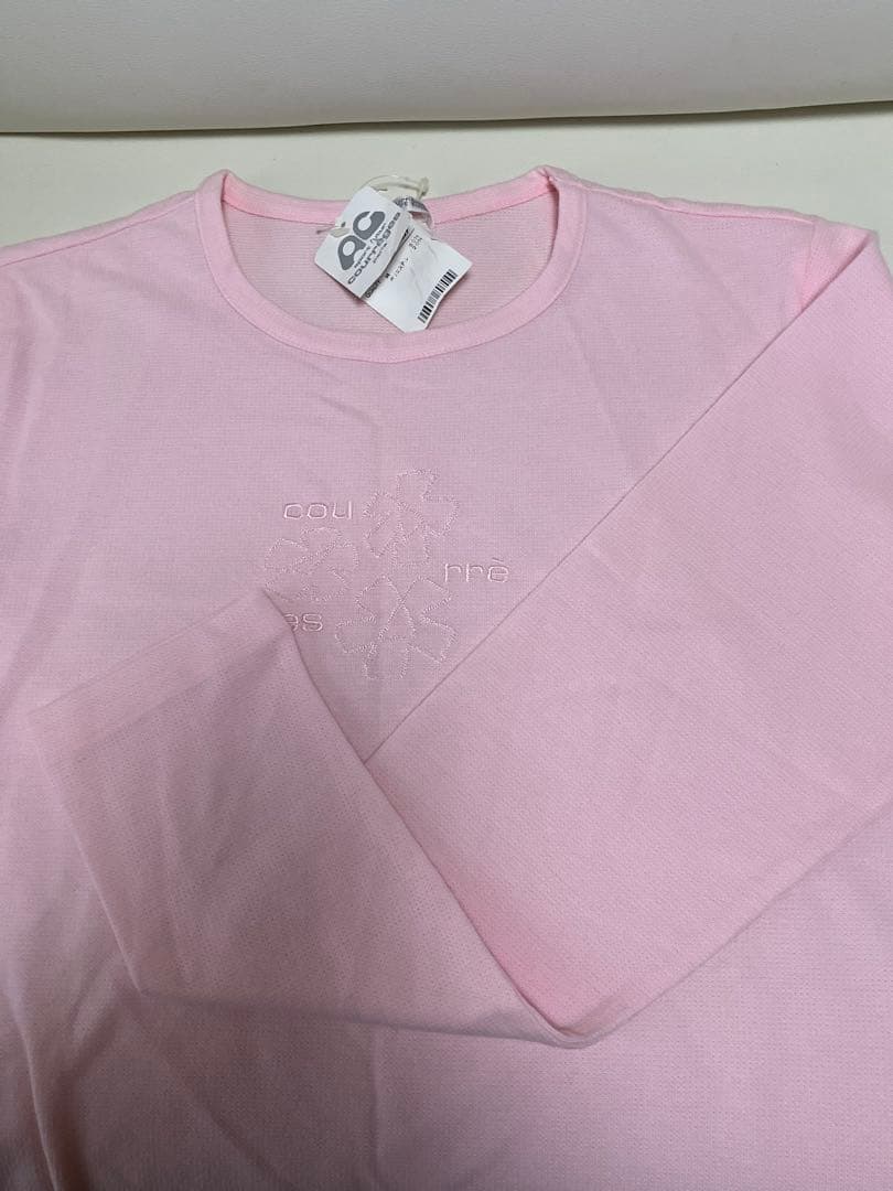 Courreges クレージュ 長袖TシャツピンクM【新品】 — image 2