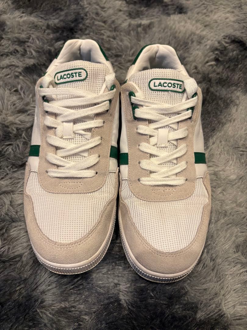 LACOSTE ホワイト/グリーン スニーカー — image 2