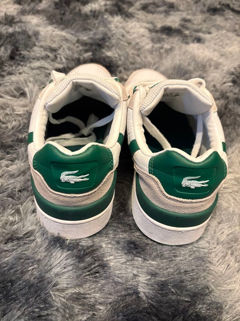 LACOSTE ホワイト/グリーン スニーカー — image 3