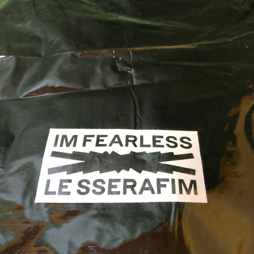 め49● 新品 épine LE SSERAFIM ロングTシャツ ブラック — image 2