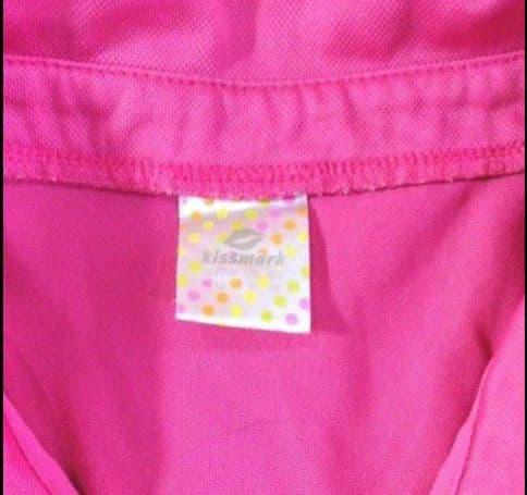 Kissmark ポロシャツ ピンク Mサイズ 半袖 レディース — image 2