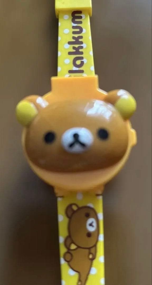 【ジャンク品】　リラックマ キャラクターウォッチ 腕時計 — image 2