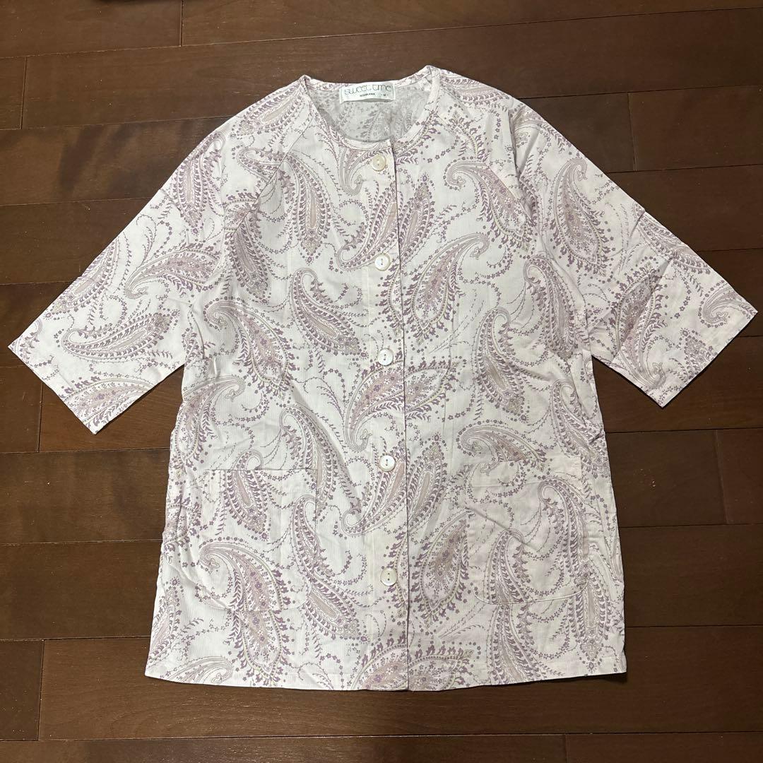 お値下げ❣️新品　西川　ペイズリー柄 パジャマ — image 2